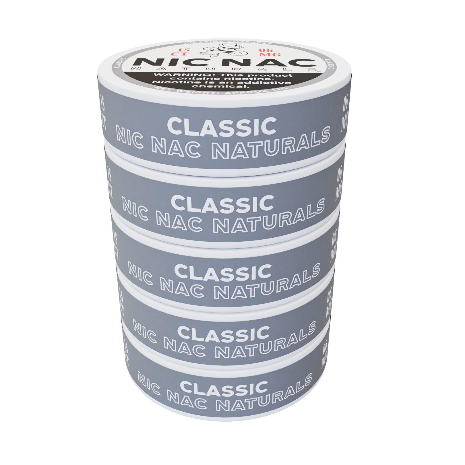 Classic Nic Nac - Five Pack - 6mg