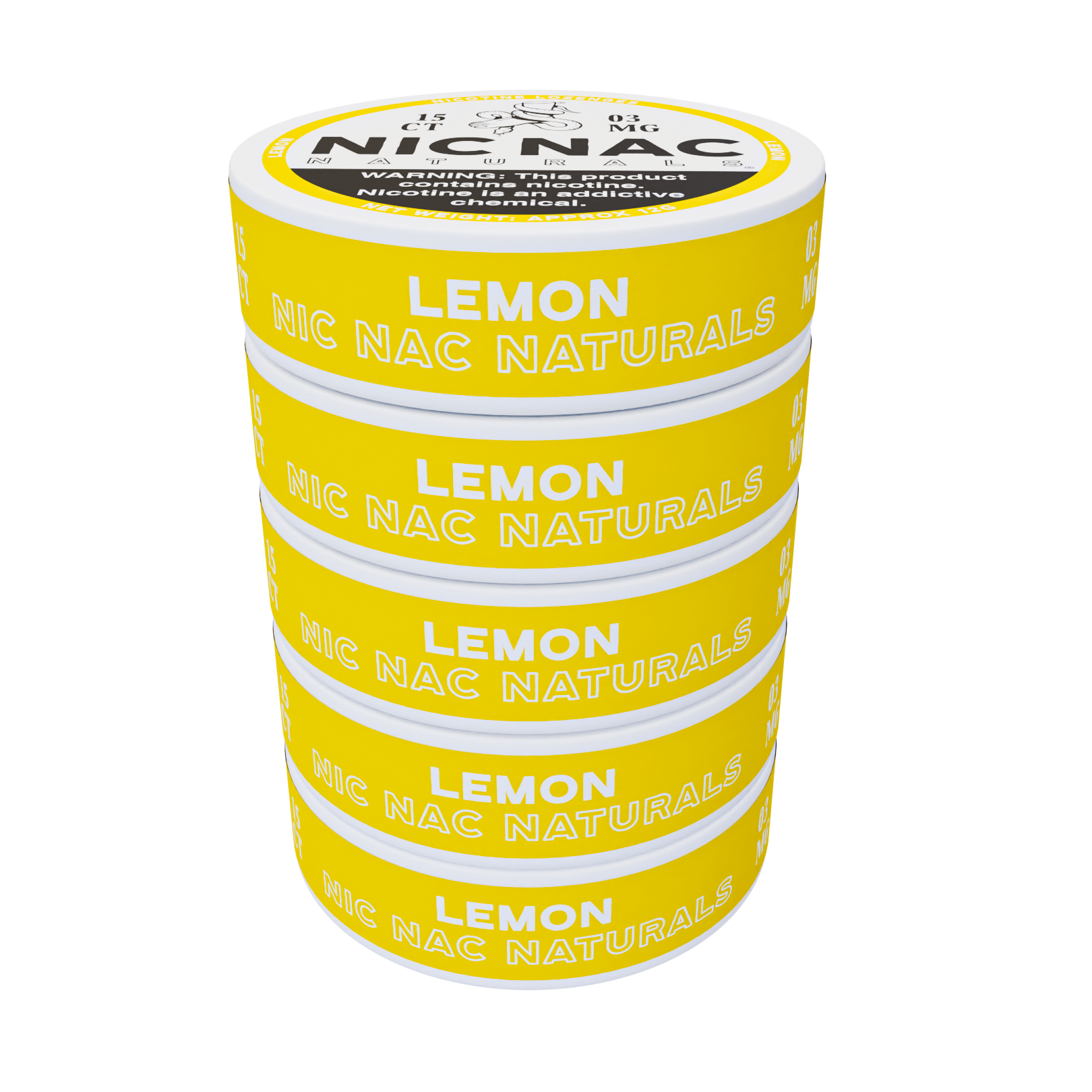 Lemon Nic Nac - Five Pack - 3mg