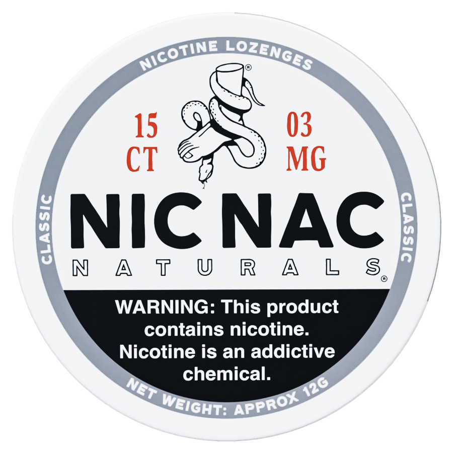 Classic Nic Nac - Front Tin - 3mg