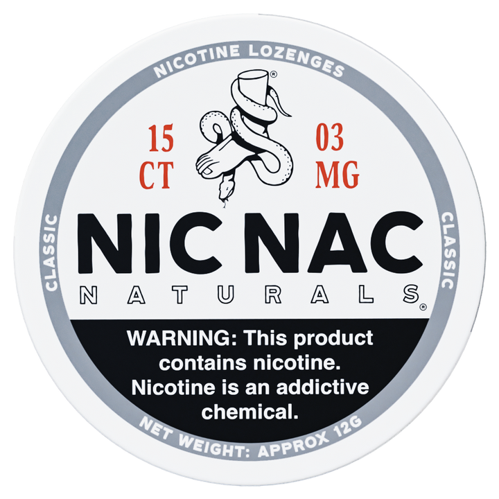 Classic Nic Nac - Front Tin - 3mg
