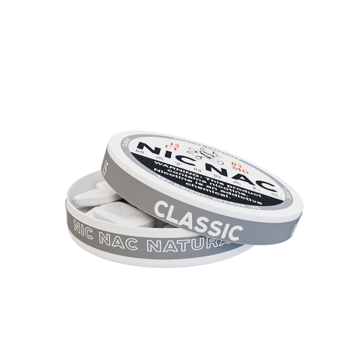 Classic Nic Nac - Open Lid - 3mg