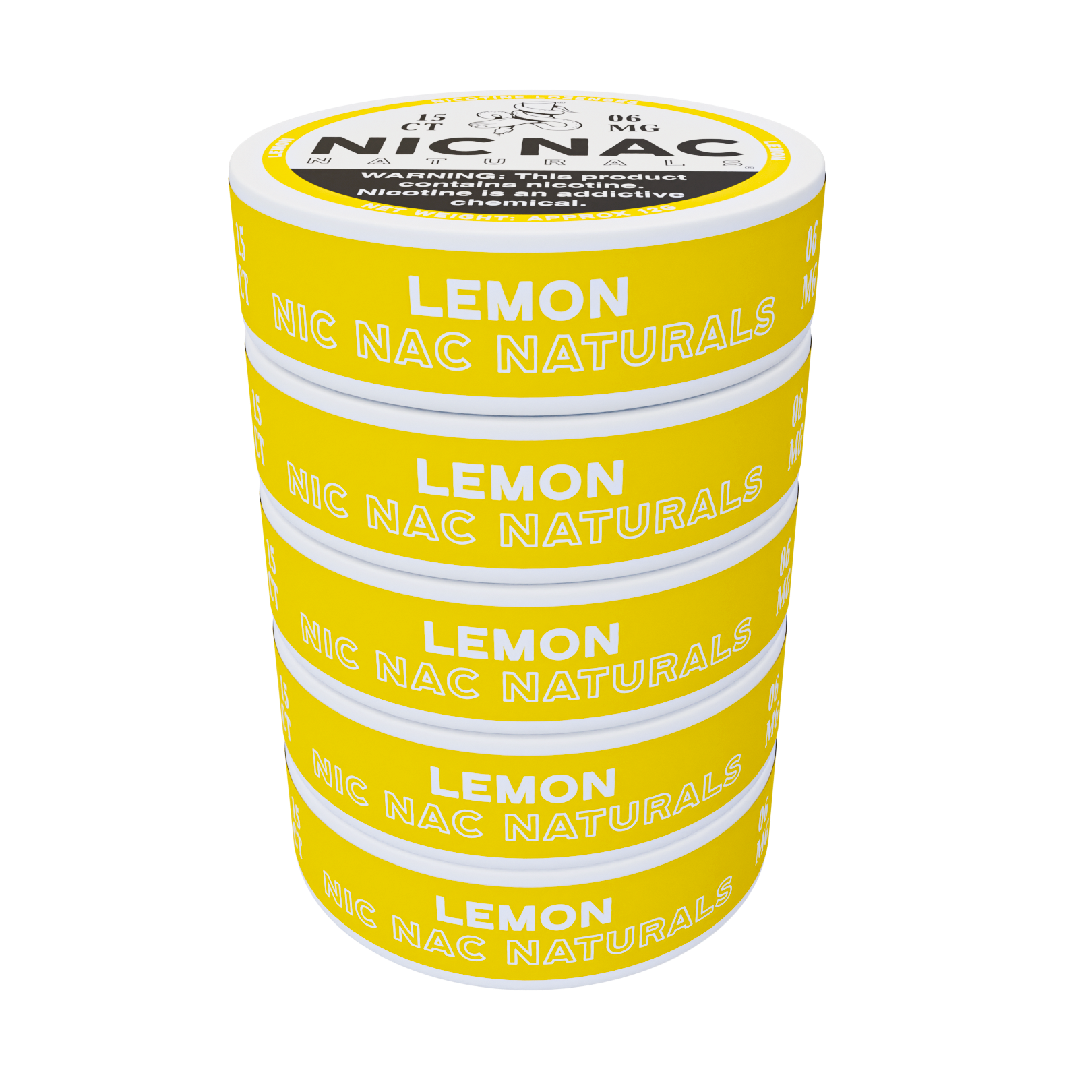 Lemon Nic Nac - Five Pack - 6mg